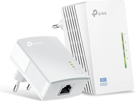 Tp-Link Wi-Fi Av600 Powerline Extender Kit Tl-Wpa4220, 300Mbps, Ver. 4.0 Tl-Wpa4220-Kit Id: 28587