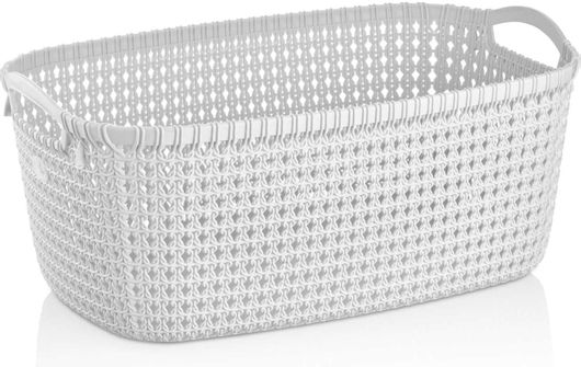 Καλάθι Απλύτων Viosarp R-8027 Πλαστικό Λευκό 52x33x22cm