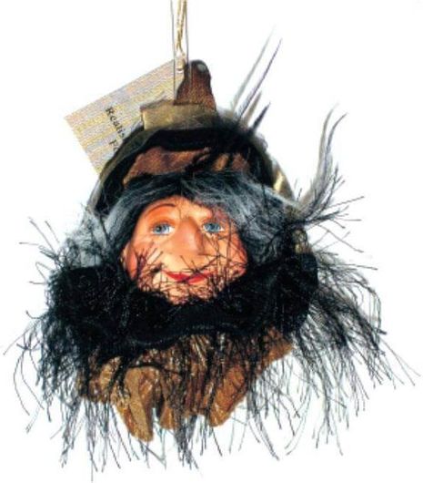 Αποκριάτικο Αξεσουάρ Κούκλα Μάγισσα Κρεμαστή 18305