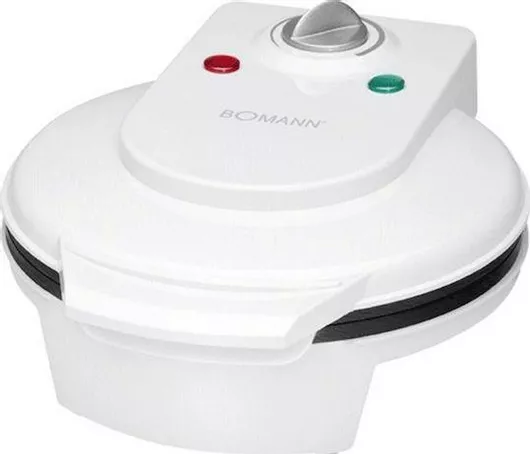 Βαφλιέρα Bomann WA 5018 CB σε Σχήμα Λουλούδι 1200W Λευκό