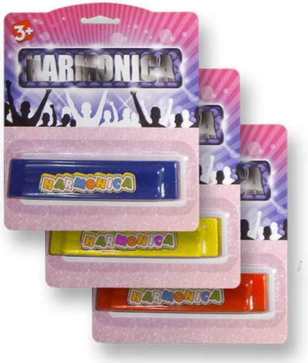 Μουσικό Παιχνίδι ToyMarkt Φυσαρμόνικα για 3+ Ετών Διάφορα Σχέδια 1τμχ