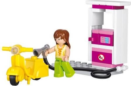 Τουβλάκια Girls Dream: Station Filling για 6+ Ετών Sluban B0518 37τμχ