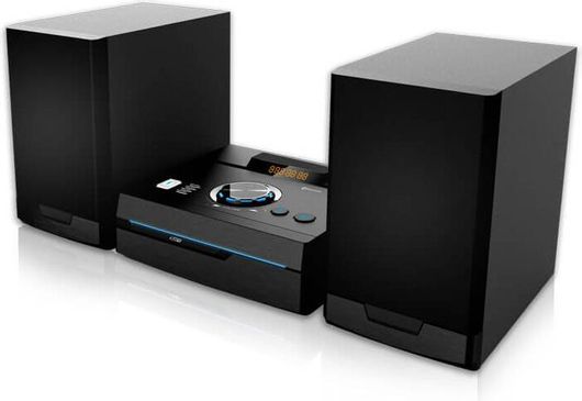 Ηχοσύστημα 2.0 NOD Stage 50W με CD / Digital Media Player και Bluetooth Μαύρο