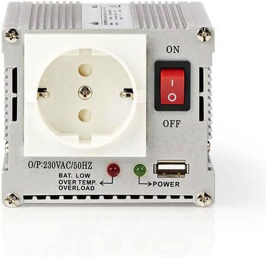Inverter Αυτοκινήτου Nedis PIMS30012 300W για Μετατροπή 12V DC σε 230V AC με 1xUSB 233-0954