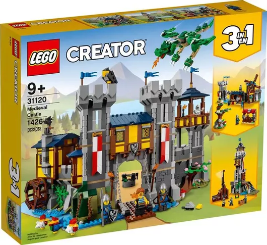 Lego Creator 3-In-1: Medieval Castle για 9+ Ετών #31120
