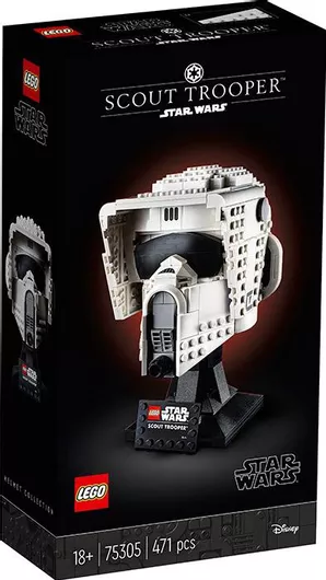 Lego Star Wars Scout Trooper Helmet #75305