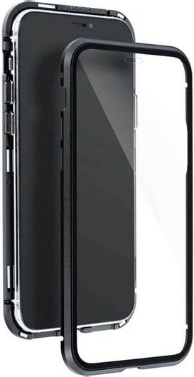 Θήκη Κινητού 360 Full Cover Μαγνητική για Samsung Galaxy A12 / M12 Μαύρο