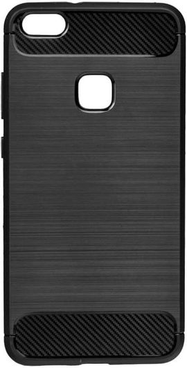 Θήκη Κινητού Σιλικόνης Carbon TPU Fiber Brushed για Honor 9 Lite Μαύρο