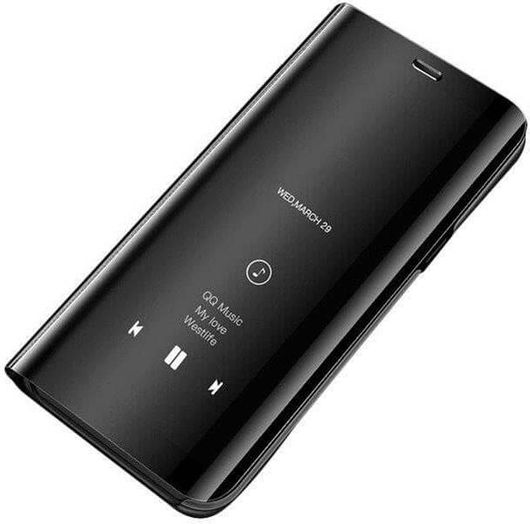 Θήκη Κινητού OEM Clear View Cover για Xiaomi Redmi Note 7/7 Pro Μαύρη