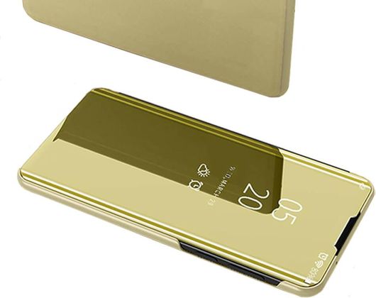 Θήκη Κινητού OEM Clear View Cover για Samsung Galaxy A52(4G)/5G/A52s (5G) Χρυσή