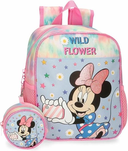 Σχολική Τσάντα Νηπίου Disney Πλάτης Minnie Wild Flower