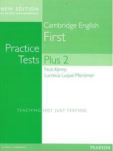 Cambridge First Volume 2 Practice Tests Student's Book without Key