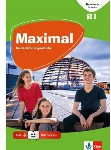 Maximal B1 Kursbuch Mit Audios Und Videos Online Klett Book-App