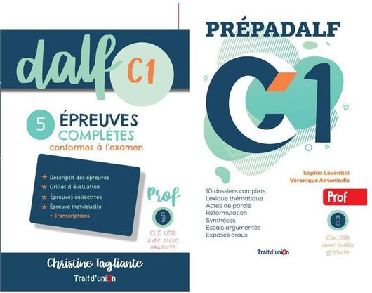 Prepadalf C1 Le Pack Professeur Corriges & Usb