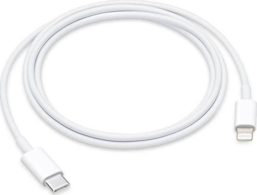 Apple Καλώδιο Φόρτισης και Μεταφοράς Δεδομένων Lightning σε USB Type-C 1m White