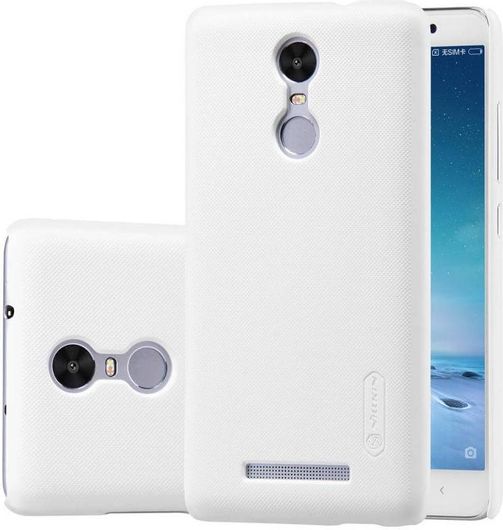 Θήκη Nillkin Super Frosted Xiaomi Redmi Note 3 + Screen Protector - White 
