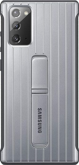Official Samsung Protective Standing Cover - Θήκη Samsung Galaxy Note 20 - Silver 