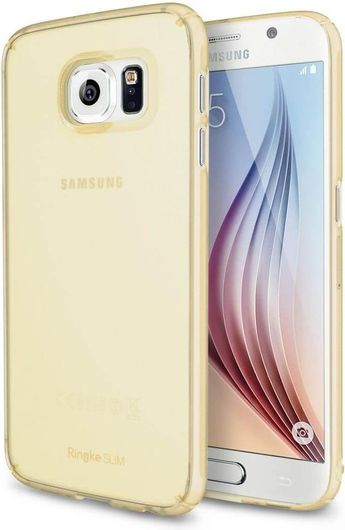 Ringke Θήκη Samsung Galaxy S6 + Screen Protector - Frost Yellow 