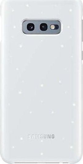 Θήκη Κινητού Samsung LED Cover για Galaxy S10E Λευκή