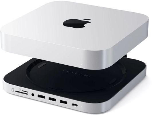 Docking Station Satechi για M1 Mac Mini με Θήκη για SSD SATA S.2