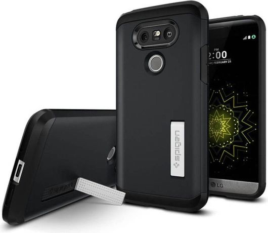 Spigen Θήκη Tough Armor LG G5 - Metal Slate 