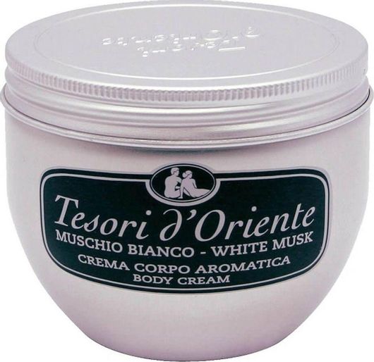 Tesori d'Oriente Ενυδατική Κρέμα Σώματος με Άρωμα White Musk για Ξηρές Επιδερμίδες 300ml