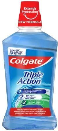 Στοματικό Διάλυμα Colgate Triple Action κατά της Πλάκας και της Κακοσμίας 500ml
