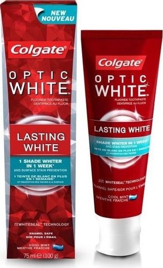 Οδοντόκρεμα Colgate Optic White Lasting White για Λεύκανση 75ml