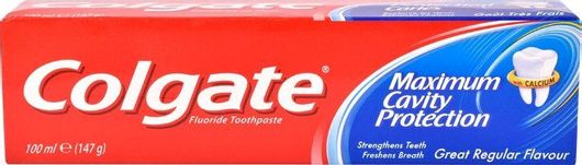Colgate Cavity Protection Οδοντόκρεμα κατά της Τερηδόνας 100ml