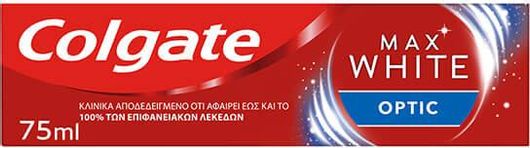 Οδοντόκρεμα Colgate Max White Optic για Λεύκανση 75ml