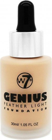 Foundation W7 Cosmetics Genius Feather Light Fresh Beige 30ml