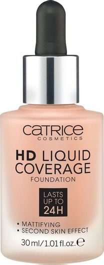 Foundation Catrice Cosmetics HD Liquid Coverage Liquid Make Up 40 Warm Beige 30ml