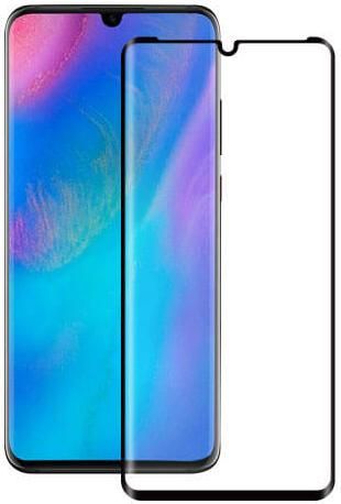 Full Face Tempered Glass OEM Huawei P30 Pro Μαύρο