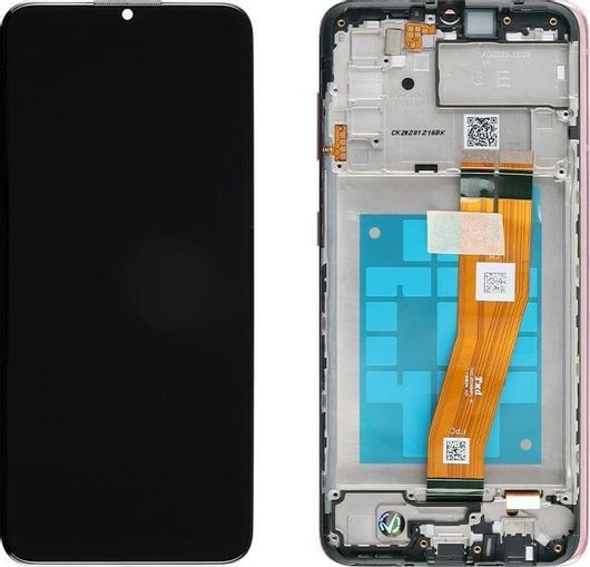 Γνήσια Samsung Οθόνη LCD και Μηχανισμός Αφής Samsung Galaxy A02s Μαύρο