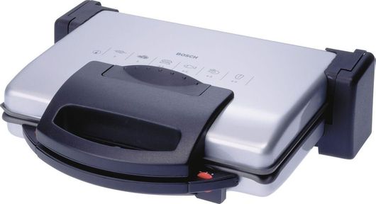 Τοστιέρα Bosch TFB3302 με Αποσπώμενες Πλάκες για 2 Τοστ 1800W Inox