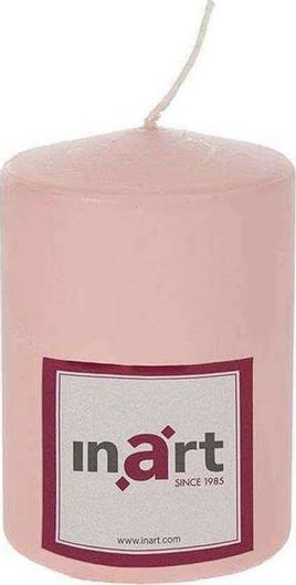 Κερί Παραφίνης Inart Σομόν 7x10cm