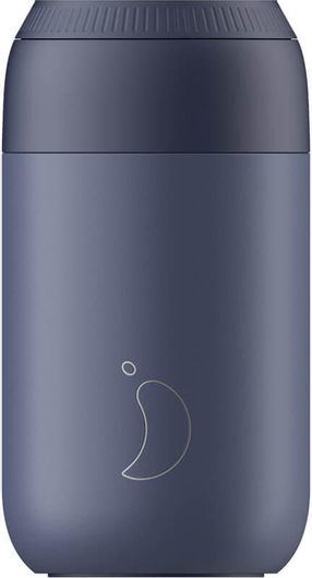 Ποτήρι Καφέ Chilly's Coffee Cup Series 2 Ισοθερμικό από Ανοξείδωτο Ατσάλι Whale Blue 0.34lt