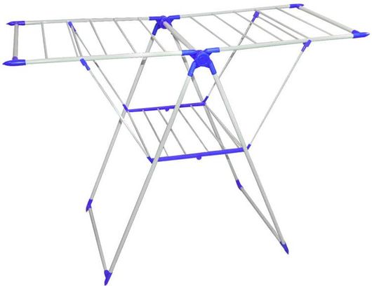 Keskor Πτυσσόμενη Απλώστρα Δαπέδου από Μέταλλο με Μήκος Απλώματος 35m