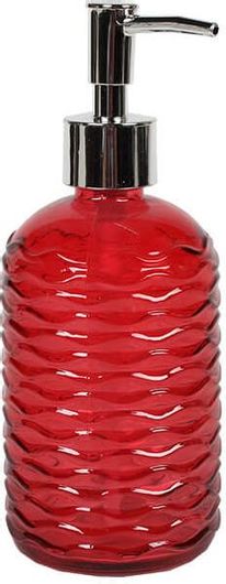 Dispenser KESKOR Γυάλινο Επιτραπέζιο 410ml 61161 Κόκκινο