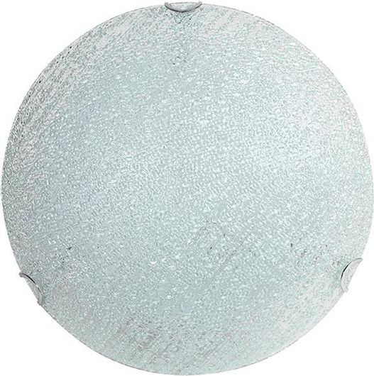 Πλαφονιέρα Οροφής Keskor Lines 3166-250 E27 Γυάλινη 23.5cm Διάφανη