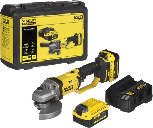 Γωνιακός Τροχός Stanley SFMCG400M2K-QW 18V