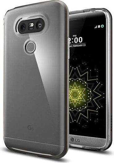 Θήκη Spigen Neo Hybrid Crystal Gunmetal LG G5