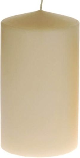 Κερί Κυλινδρικό Σε Χρώμα Κρεμ 10x18cm