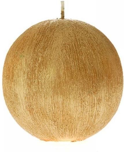 Κερί Μπάλα Σε Χρώμα Χρυσό 10cm