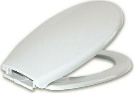 Καπάκι Λεκάνης Viospiral 56-3260 Satin Βαρέως Τύπου Πλαστικό 44x36.4cm Λευκό