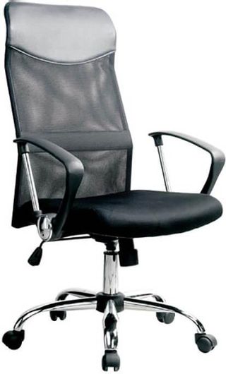 Καρέκλα Γραφείου Γραφείου PU/Mesh BF2400 61x63x110/120cm Μαύρο