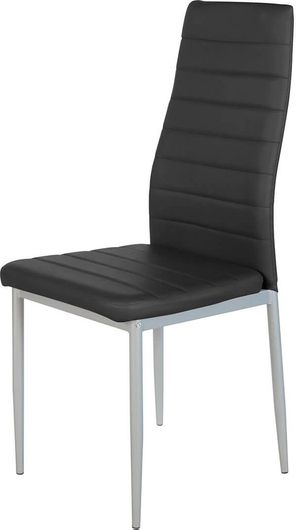 Καρέκλα Τραπεζαρίας Rose Μαύρο 53x39x96cm