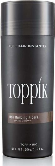 Ίνες Πύκνωσης Μαλλιών Toppik Dark Brown 55gr