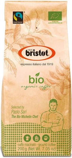 Καφές Espresso Bristot Bio Organic Fair Trade 200g αλεσμένος