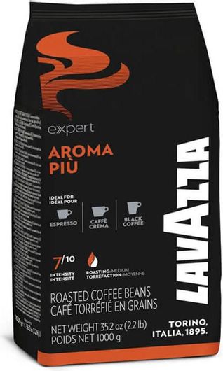 Καφές Espresso Lavazza Expert Aroma Piu σε Κόκκους 1000gr